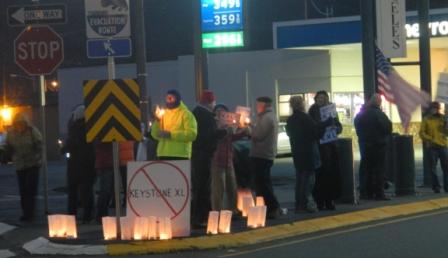 Sea level rise could cover this Tsunami evacuation area