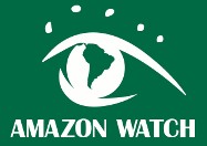 Amazon Watch logo. An eye with the globe as the eyeball.