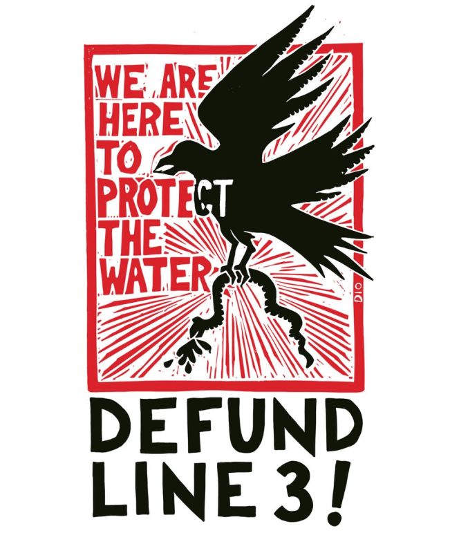 Dio Cramer Poster-Crow carrying an oil-leaking snake