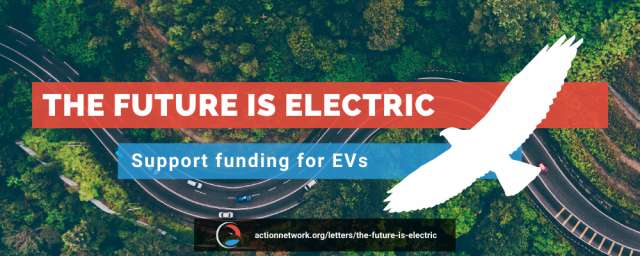 The Future is Electric - Speak out now for EV charging.