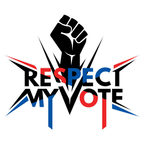 Respect My Vote logo-Fist-Logo-outline