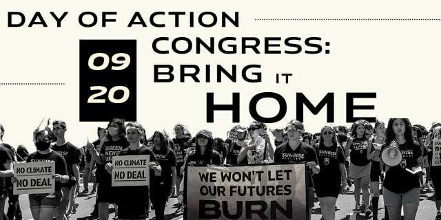 Sunrise Day of Action DC September 20, 2021