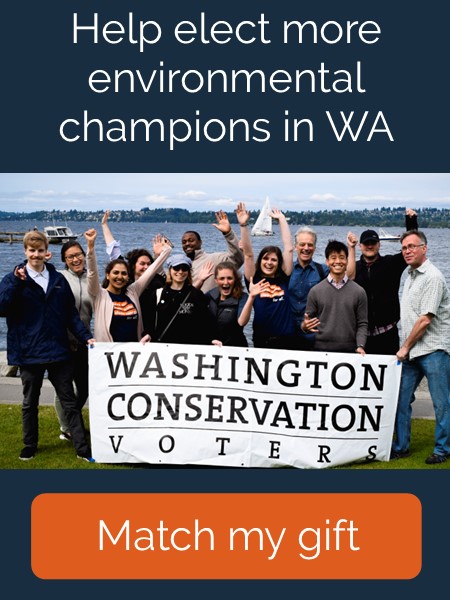 Help elect more environmental chanpions in WA - Match my gift