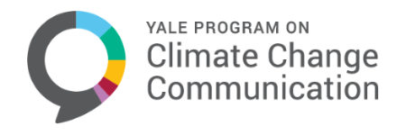 Yale Program on Climate Change Communication banner