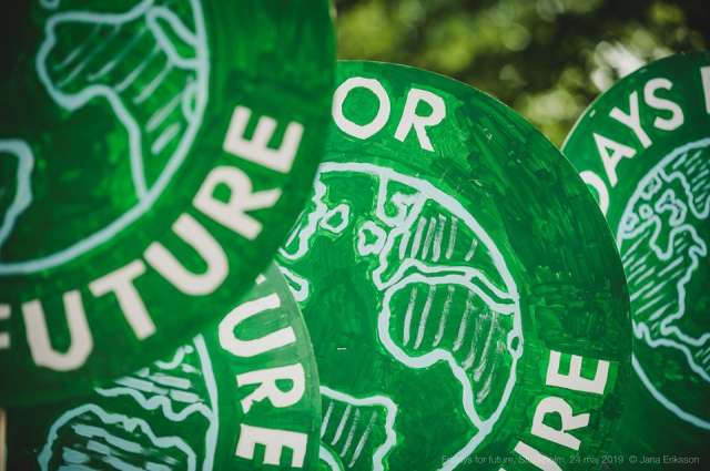 Fridays for Future colage logo