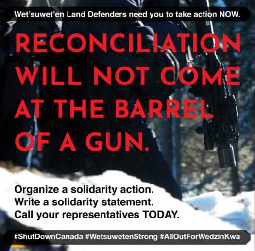 Reconciliation will not come at the barrel of a gun.