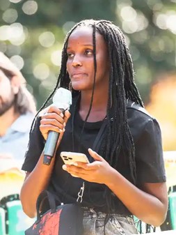 Ugandan Vanessa Nakate Climate Activist and Author