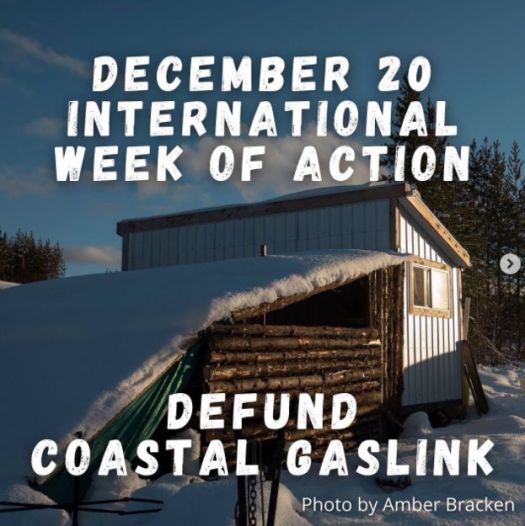 Dec. 20 - International Week of Action - Defund Coastal Gaslink