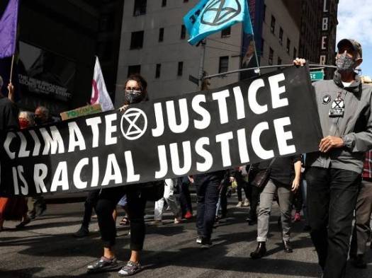 Climate Justice demonstration