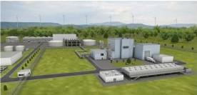 Concept drawing of the Natrium Nuclear Project