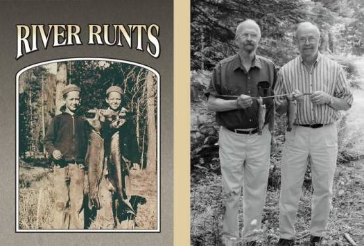 Then and now, with large fish and kids and puny fish now.