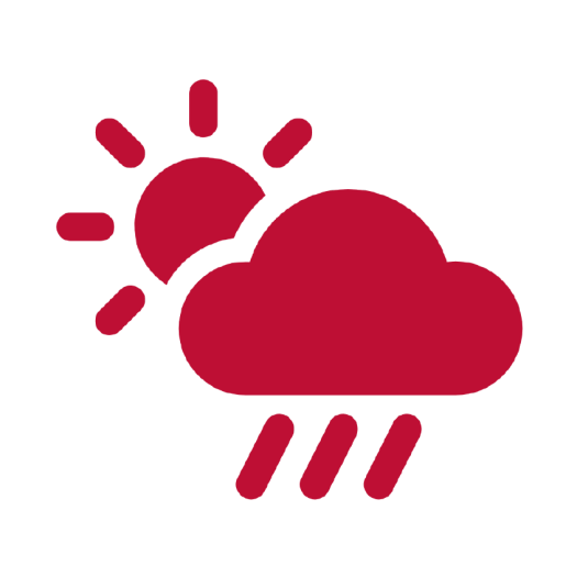 LWV Climate_Red-Sun behind raining cloud