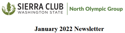Sierra WA Newsletter - January 2022